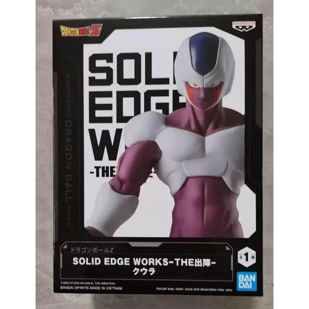 In Stock Original BANDAI Banpresto  Dragon Ball Z SOLID EDGE WORKS-Kuura   Anime model action figure Genuine Boxes Toy