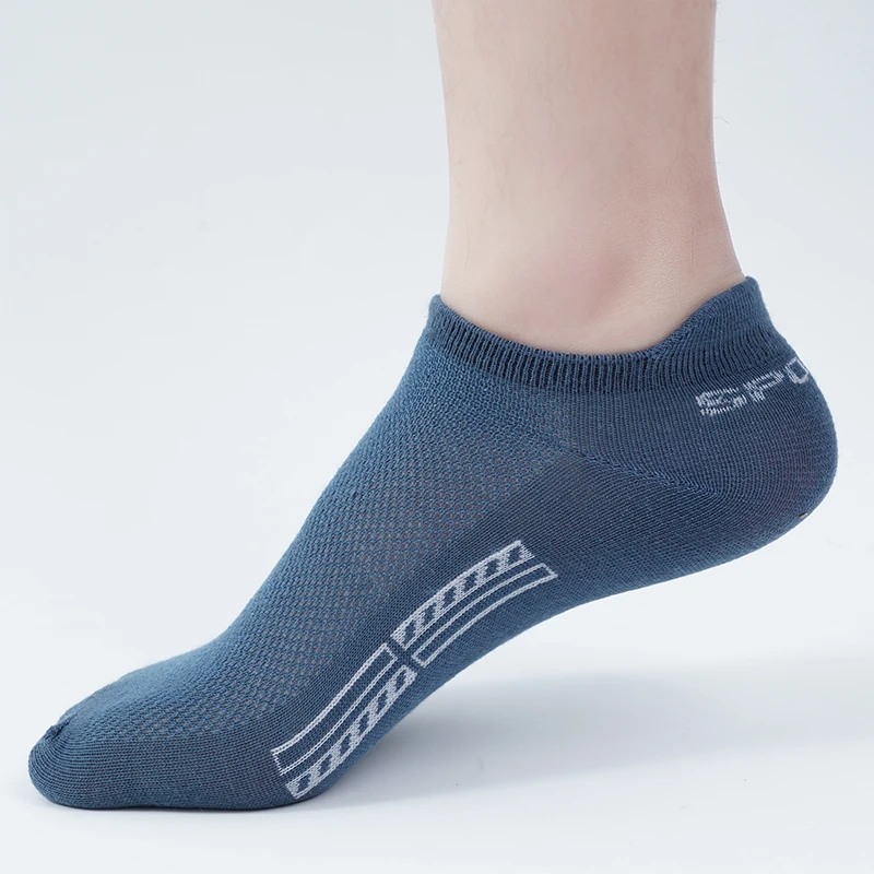 10 Pairs/Lot Men's Breathable Mesh Short Socks Comfortable Sweat-Absorbing Sports Socks Versatile Casual Socks Ankle Socks