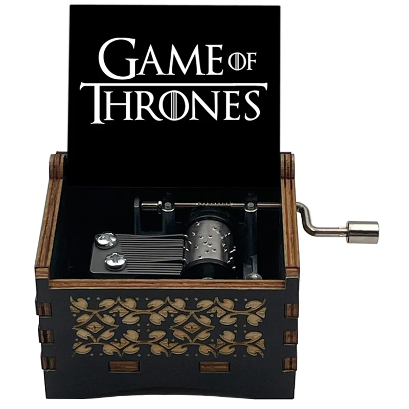 Game Opening Song《Main Title》of Thrones Adaptation 18 Tone Music Box Office Decoration Ornaments Festival Party Gifts