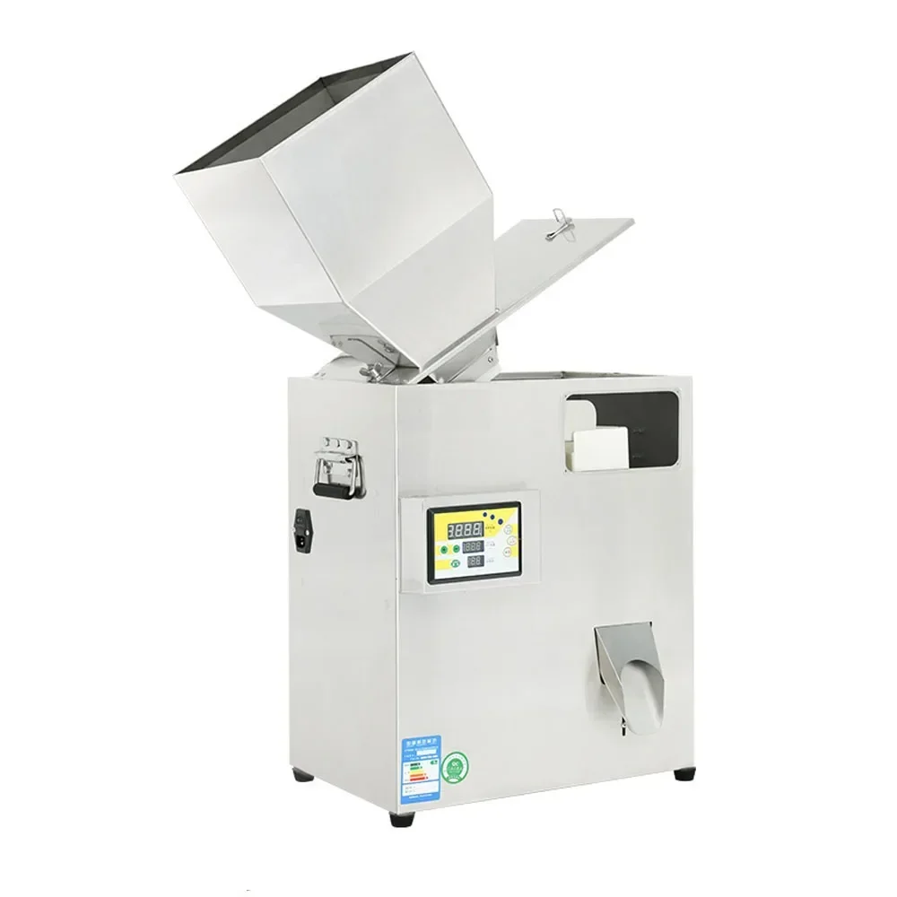Semi Automatic Digital Control Puffed Snack Food Chips Granules Packaging Weighing Filling Machine