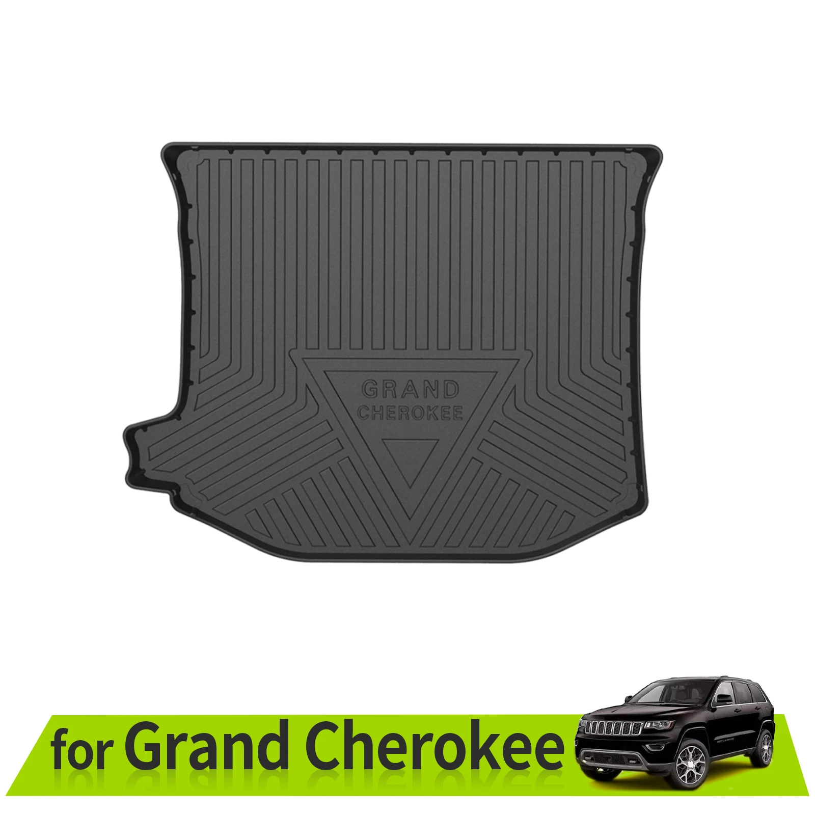 

for Jeep Grand Cherokee 5Seat 2021-2024 Trunk Backrest Pad TPE Car Floor Mats