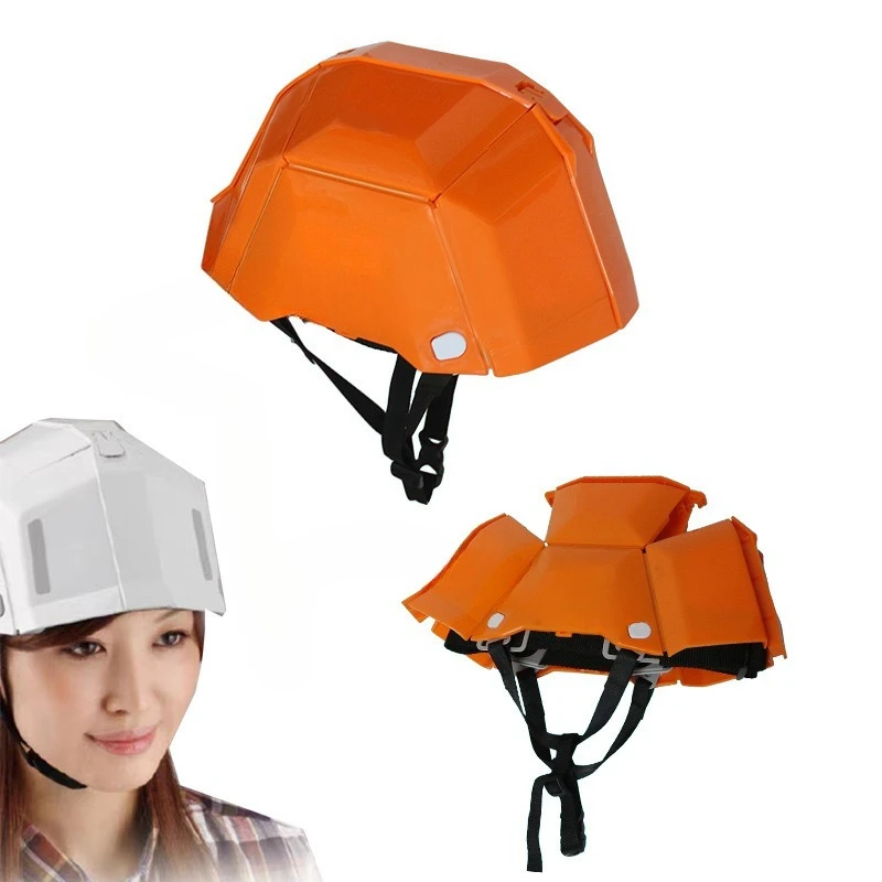 

Storage folding Hashimoto hard hat adult helmet portable disaster prevention anti-collision anti-smash anti-splash folding