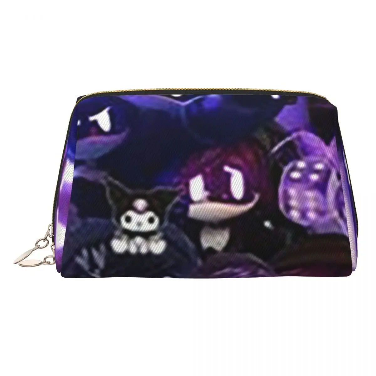 Murder Drones Uzi Collage Women Cosmetic Bag Travel Makeup Organizer Pouch Toiletry Storage Dopp Kit Box