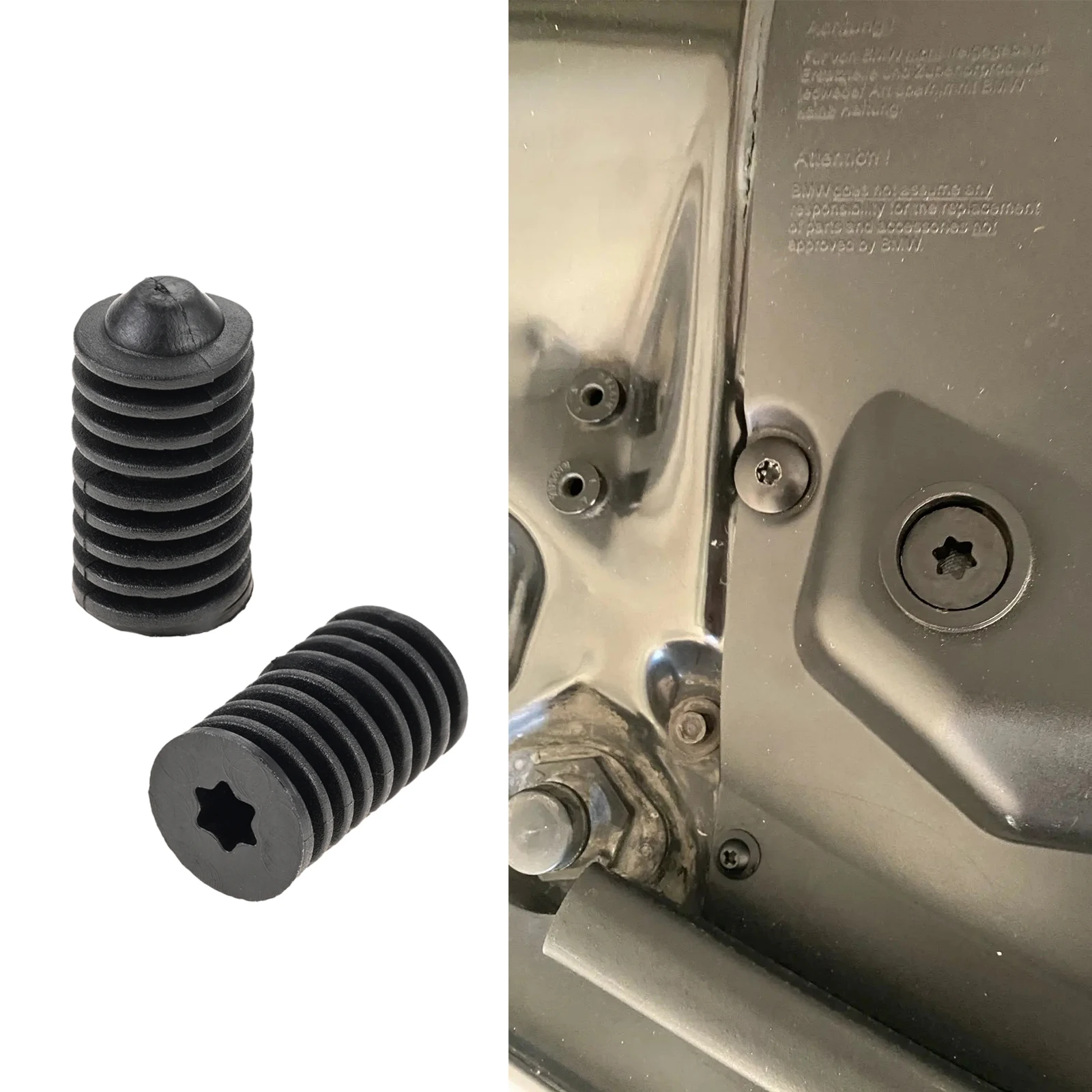 2Pcs Black Radiator Mount Brackets 17117514402 Water Tank Rubber Sleeve Replacement Parts For BMW 320i 323i 325Ci 328Ci 330Ci