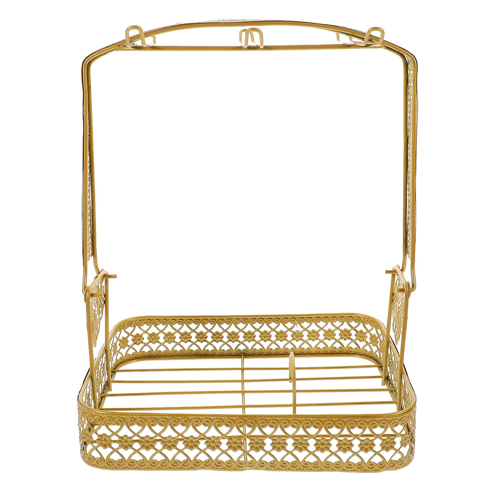

Coffee Cup Holder Mug Display Rack Metal Saucer Storage Bottle Organizer Tea Cups and Saucers