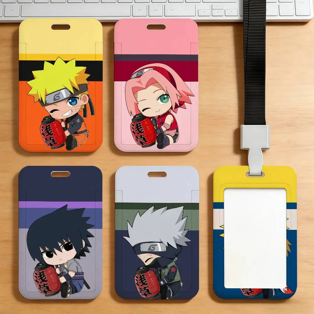 

Милый аниме-картхолдер N-NARUTO с персонажами Саске, Итачи, Мадара для транспортных, рабочих, удостоверительных, студенческих и обеденных карт