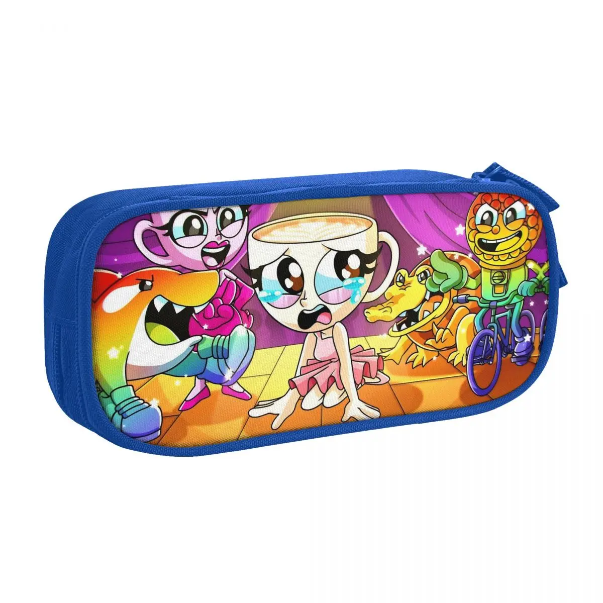 

Итальянские пеналы Brainrot Meme, пеналы для балерины, капучино, держатель для ручек, большие вместительные пеналы, канцелярские принадлежности