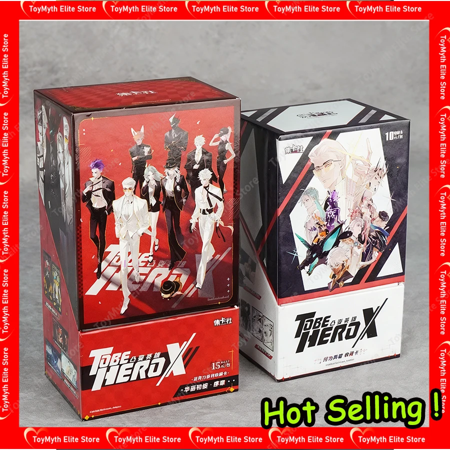 

In Stock To Be Hero X Convex Hero Collection of Acrylic Cards Animation Anime Peripherals Collect Card Christmas Gifts for Kids