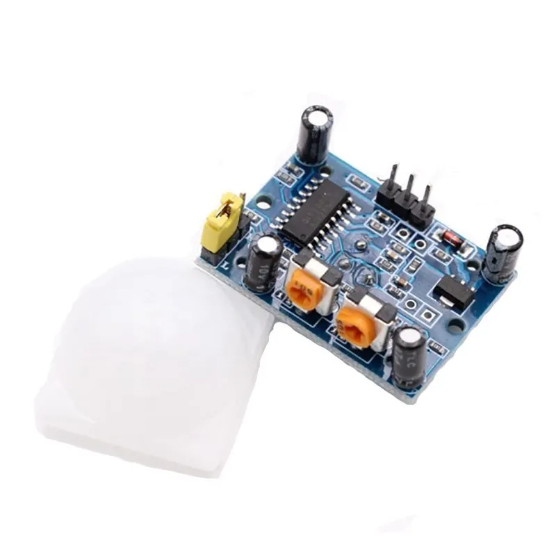 HC-SR501 HC-SR505 AM312 Einstellen IR Pyroelektrische Infrarot Mini PIR module Motion Sensor Detektor Modul Halterung für arduino – Detail 7
