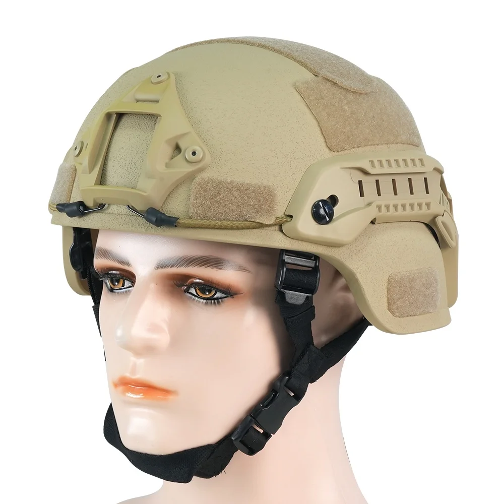 BOOIU 戦術ヘルメット MICH2000 ヘルメット高品質弾道ヘルメット FAST 弾道ヘルメット CS リアルゲーム軍事保護