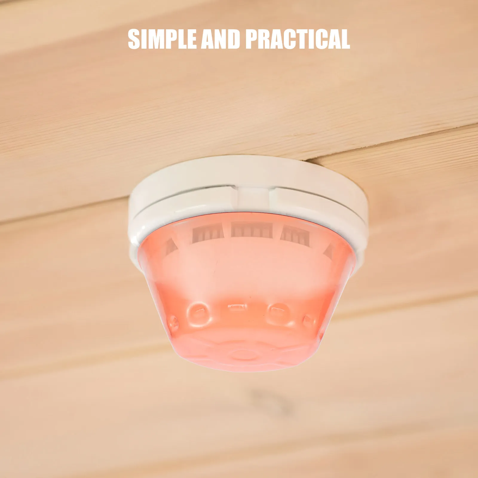 

4Pcs Smoke Detectors Cover Cap Shield Protector Reusable Plastic Guard for Cooking Baking Smoke Prevention Home Safety Accessory