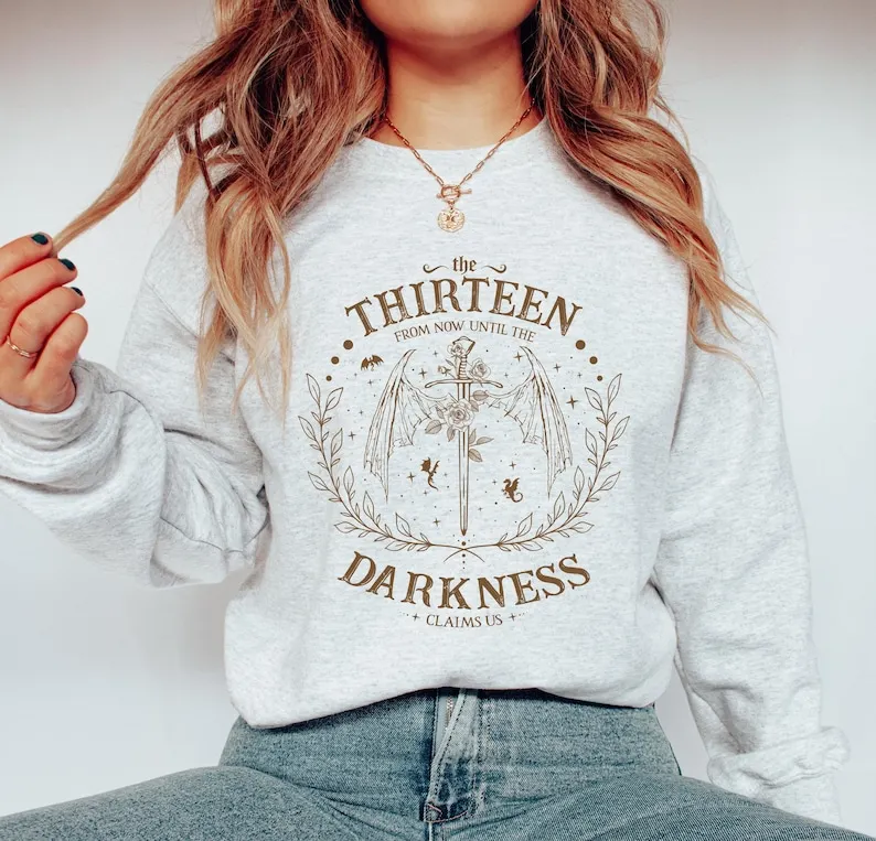 The Thirteen Throne of Glass T-shirt, From Darkness Claim Us Shirt, Bookish, Fantastic Reader T-shirt, Bookworm Gift