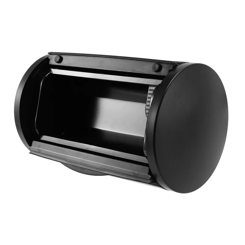 2Set Black Rear Ashtray Bin Ash Tray + Side Caps For Bora Jetta Golf 4 Mk4 1J0 857 962H +1J0 863 359E