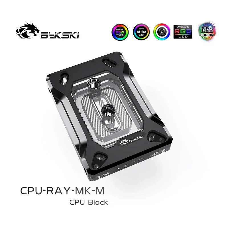 

Bykski CPU Water Block Use for AMD RYZEN3000 AM3 AM4 1950X TR4 X399 X570 Motherboard / RYZEN 3000/5000/7000 5V 3PIN A-RGB AURA