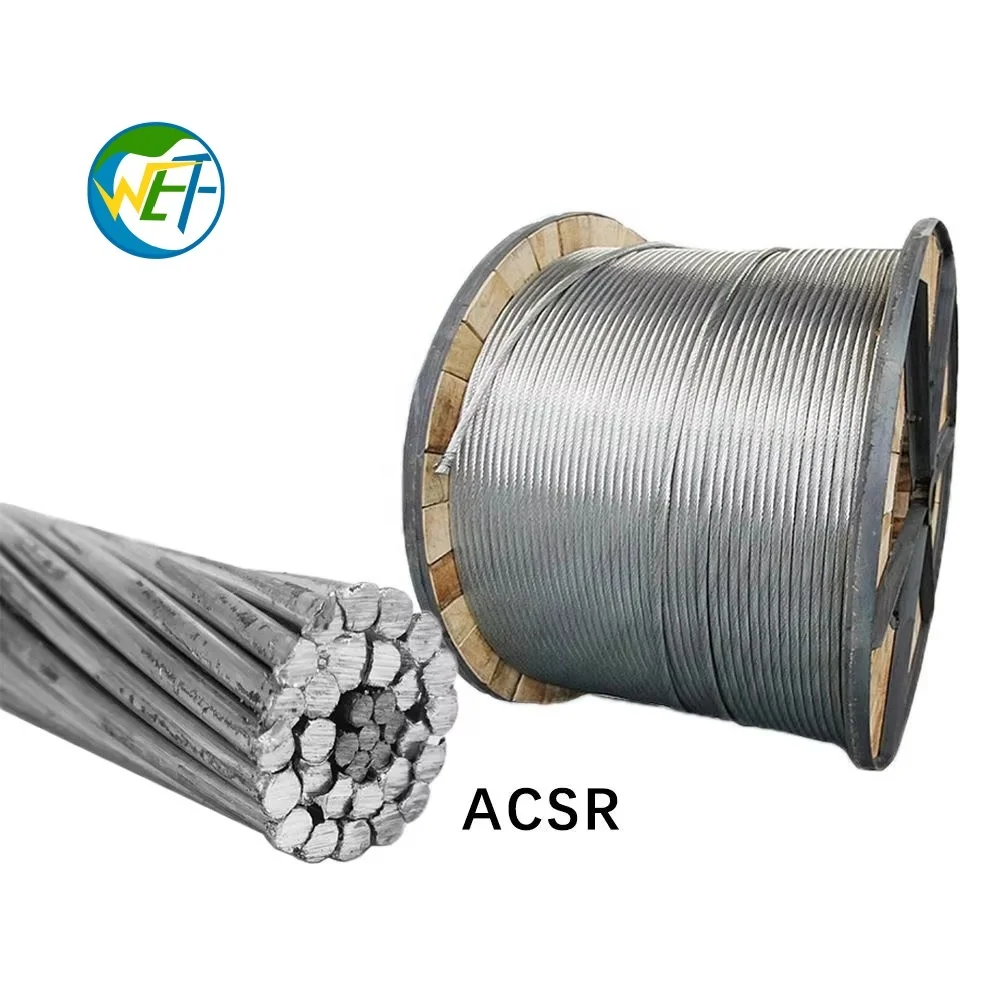 Bare Aluminium Conductor AAC AAAC ACSR ABC Cable 10/36kV High Voltage Overhead Power Transmission Line for Railway Power Station