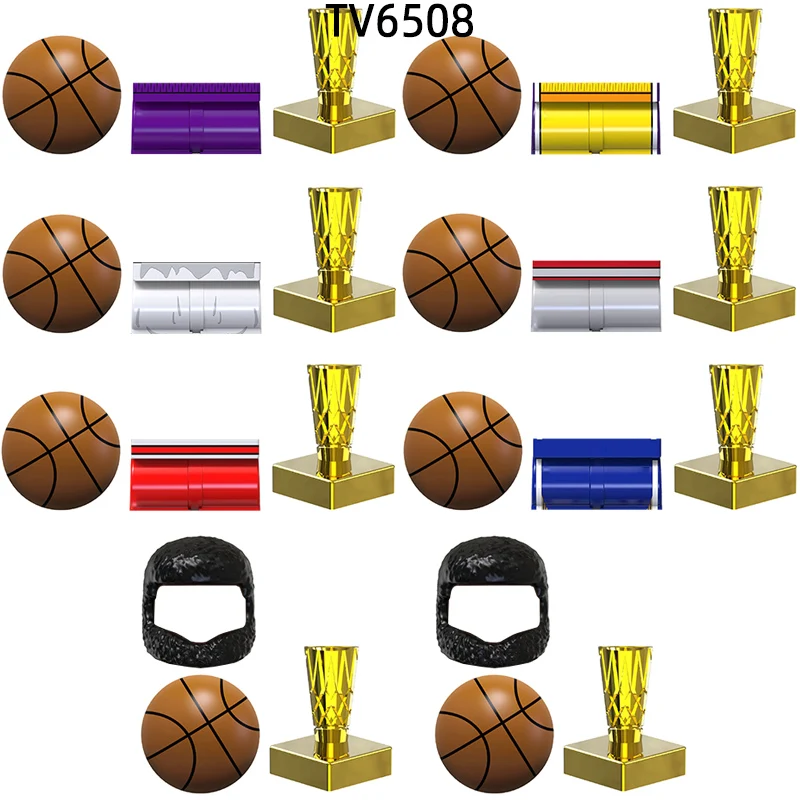 The Famous Basketball Player Star Number 34 24 23 30 Model Blocks MOC Bricks Set Gifts Toys For Children TV6508