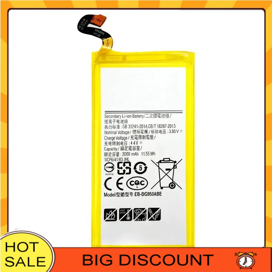 

Mobile Phone Battery Stable 3000Mah EB-BG950ABE Premium Replacement For Samsung Galaxy S8 G950