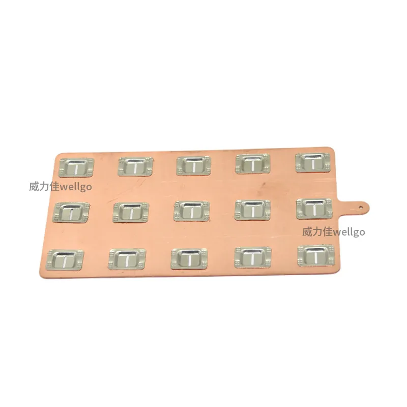 New Energy Lithium Battery Copper-nickel Composite Battery Parts Copper Excessive Current Easy Spot Welding