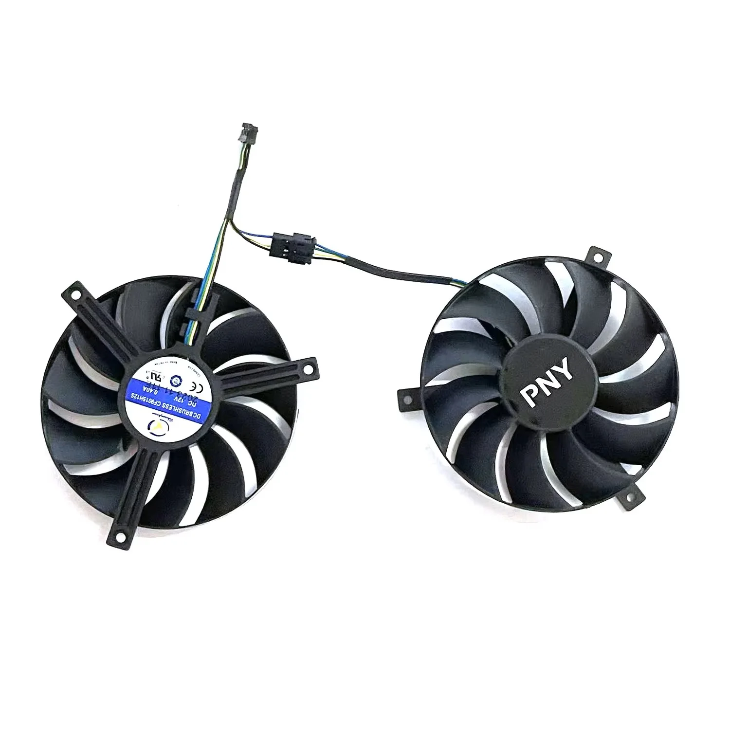 New 85MM 4PN CF9015H2S DC 12V 0.4A RTX4060 GPU Fan for PNY RTX 4060 8GB Gaming VERTO Graphics Card
