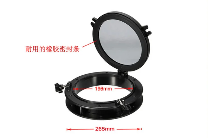 STLF High Quality   Boat Porthole Fixed Round Window Marine RV Camping