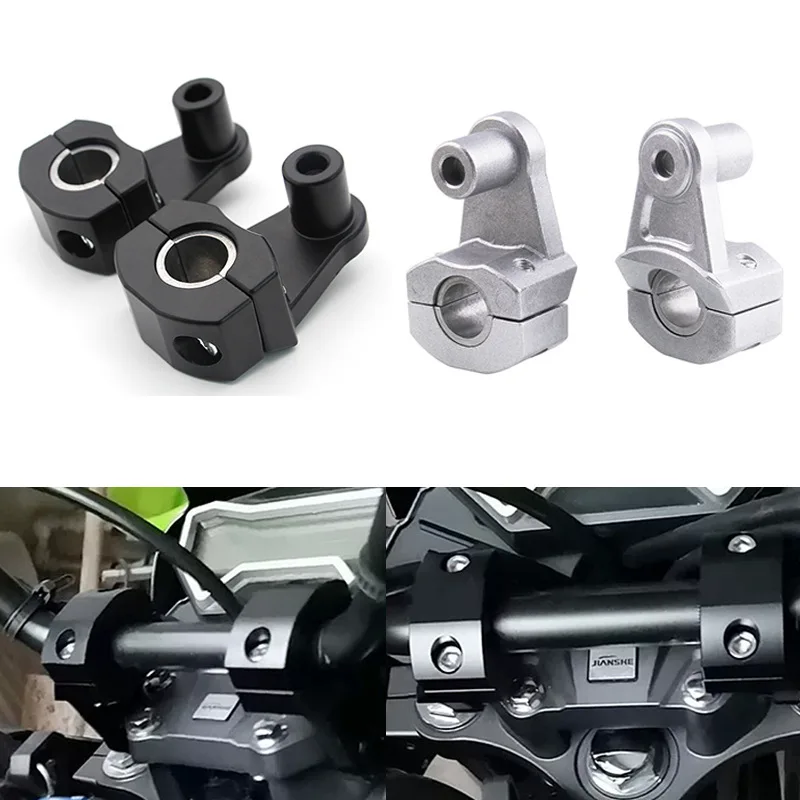 

Motorcycle Off-Road Handlebar Mounting Bracket Mounting Base Support Mounting Clamp Raised Mounting Base