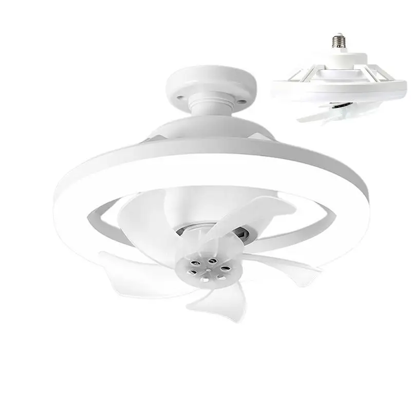 

Ceiling Fan With LED Light And Remote Control 360 Rotation Cooling Electric Fan Lamp Chandelier For Room Home Decor