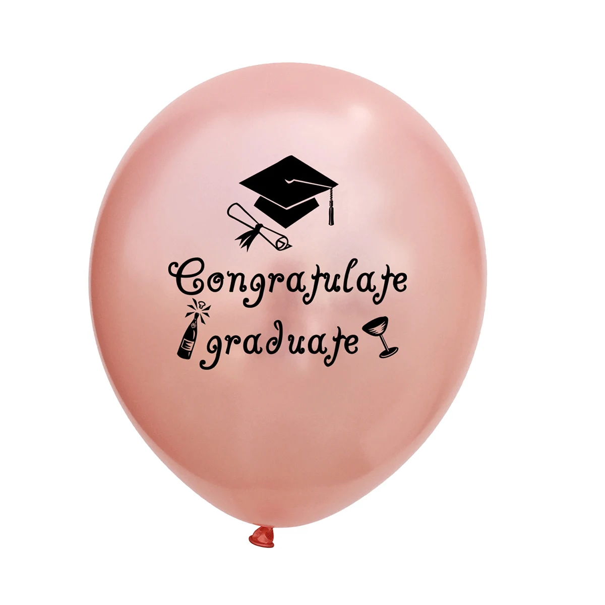 

20 Pcs Graduation Balloon Latex Party Decoration Letter Balloons Emulsion Rubber