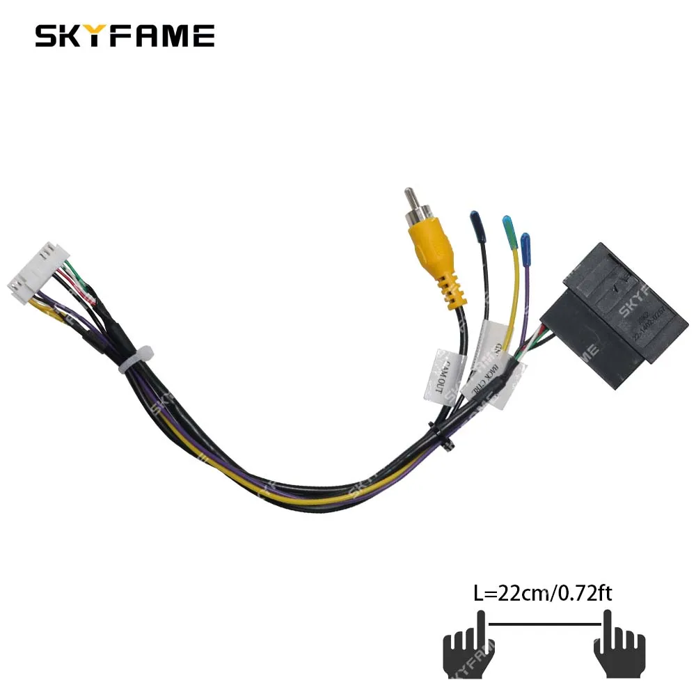 Car Reverse Camera RGB Video Converter Box For Volkswagen Passat CC Tiguan Golf Magotan Jetta Polo Scirocco Touran G-RZ-VW54