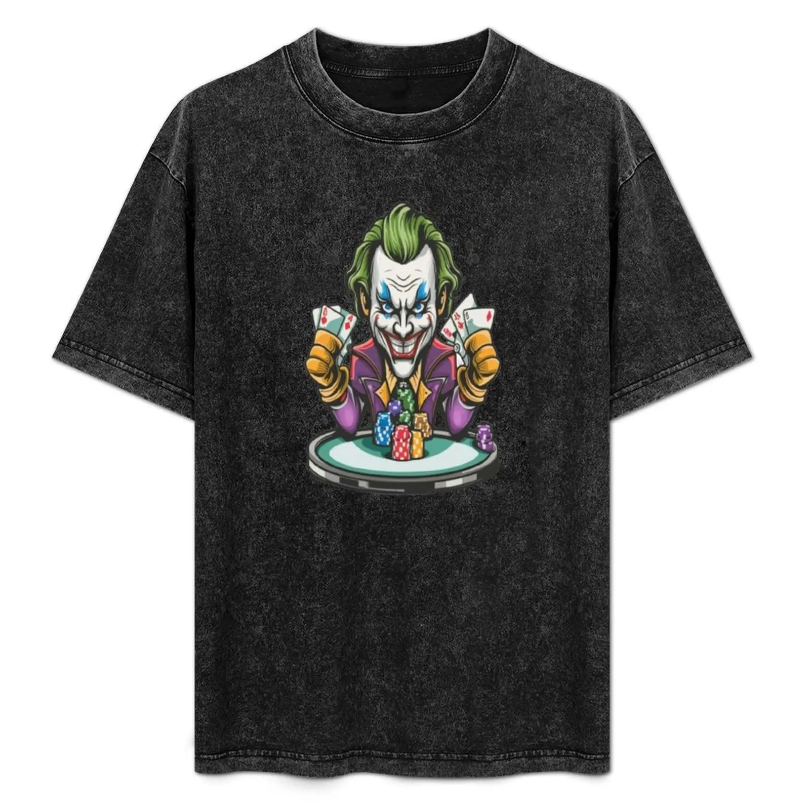 

JOKER POKER T-Shirt sweat plus sizes mens funny t shirts