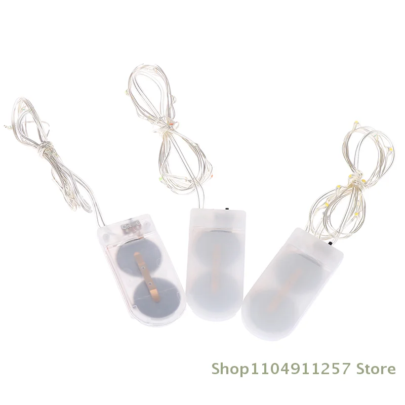 LED String Light Fairy Light Battery Waterproof Silver Wire Christmas Decoration