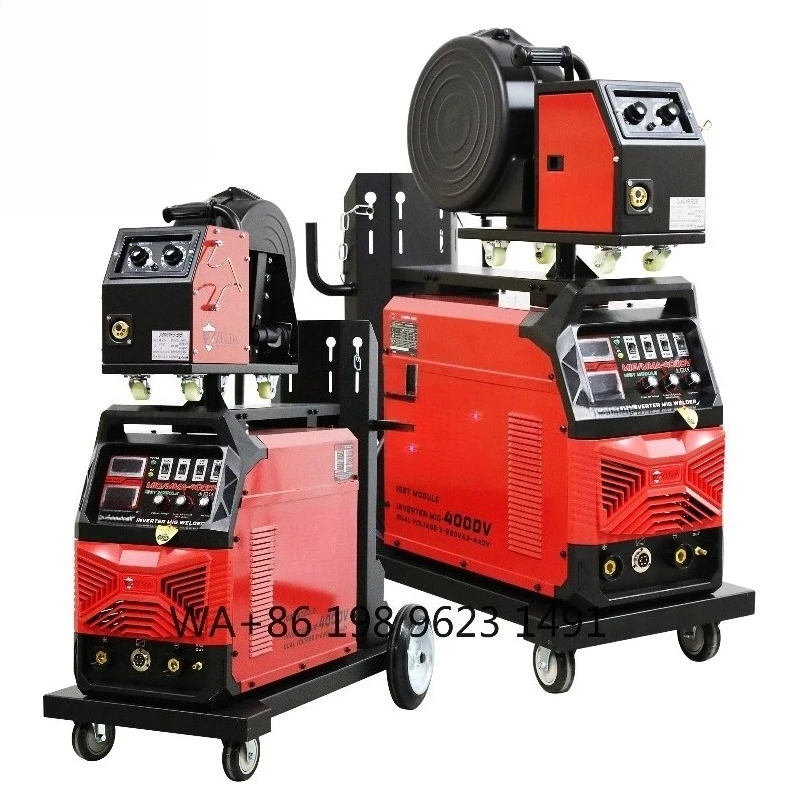 

3 Phase Heavy Duty Inverter MIG Welder 220V 440V 400A IGBT High Power Industrial Metal Welding Tool