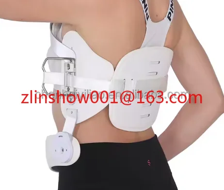 Tirantes ortopédicos ajustables médicos profesionales, corsé de nailon para hiperextensión de columna Lumbar, protección Flexible