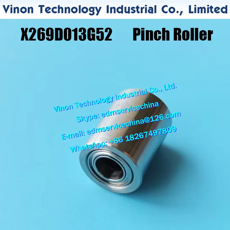 X269D013G52 FA20 Pinch Roller with Bearing Ø14xØ10x18mm X269-D013-G52, DN352A, DN35200 for DWC-FA,FA20