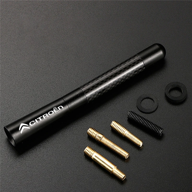 سيارة ألياف الكربون هوائي راديو تعزيز إشارة ملحق لسيتروين C4 C3 C5 C1 C2 VTS بيرلينجو سيليسي كسارا بيكاسو Aircross