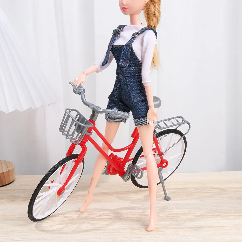 خلع الملابس بيت اللعب الاطفال هدية دمية وزرة تي شيرت أبيض صغير اكسسوارات ملابس دمى