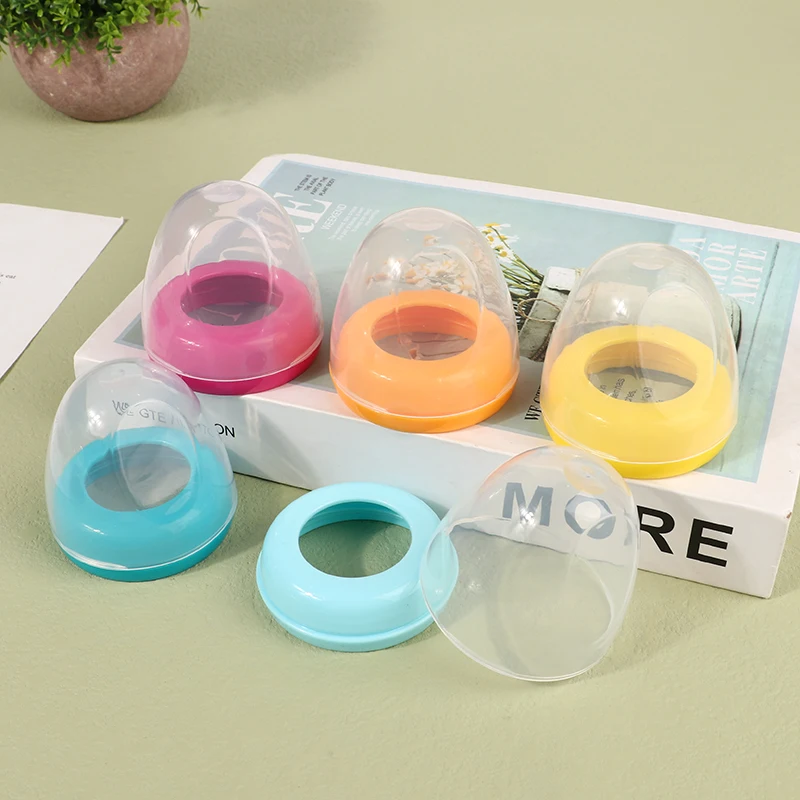 Baby Bottle Cap And Ring Suitable For Wide-bore Milk Bottles Compatible With Pigeon Bottle Baby Feeding Accessories