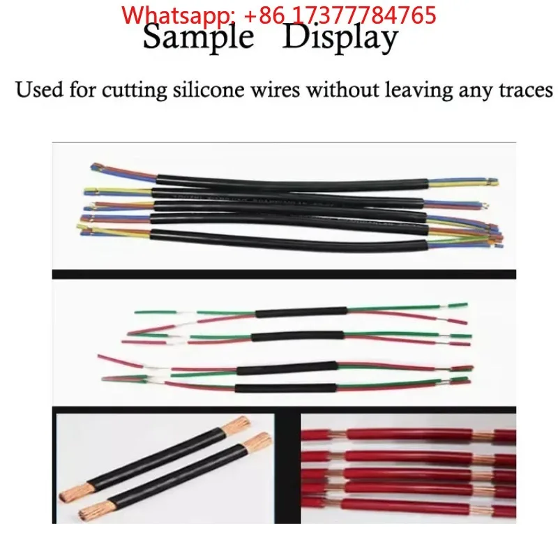 Efficiency Automatic Belt Wheel Round Sheath Multicore Wire Strip-Cut Machine One Out Two In Cable Manufacturing Equipment