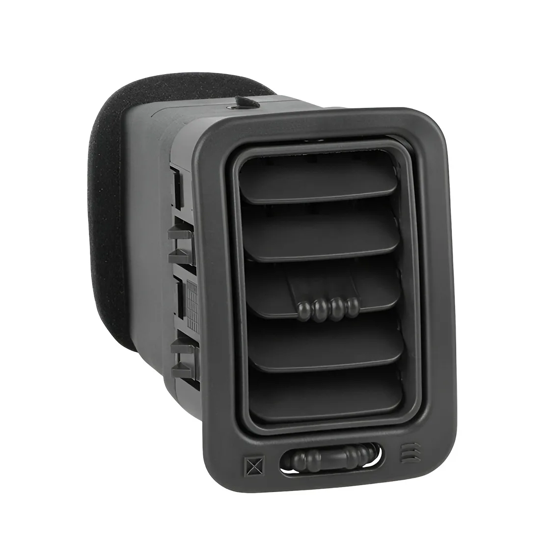 

15176085 Black Right Side Dash A/C Heater Air Vent Plastic Fit For Chevrolet Silverado GMC Sierra 1500 2000 2001 2002 2003-2006