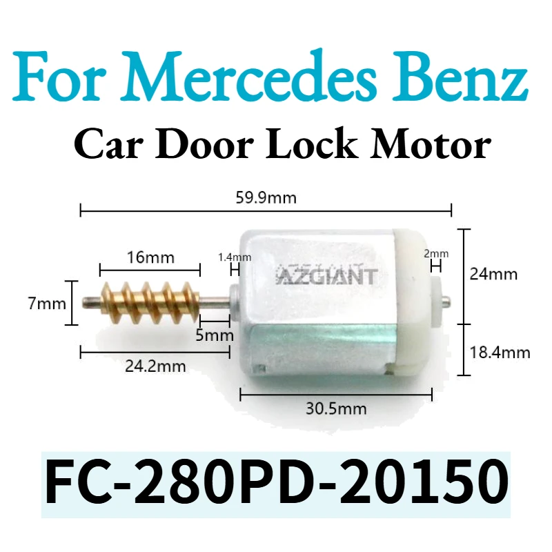 

For Mercedes Benz ML-Class GL-Class X164 GL450 ML320 ML350 Car Side Door Central Lock DC 12V Motor Repair Power Locking Actuator