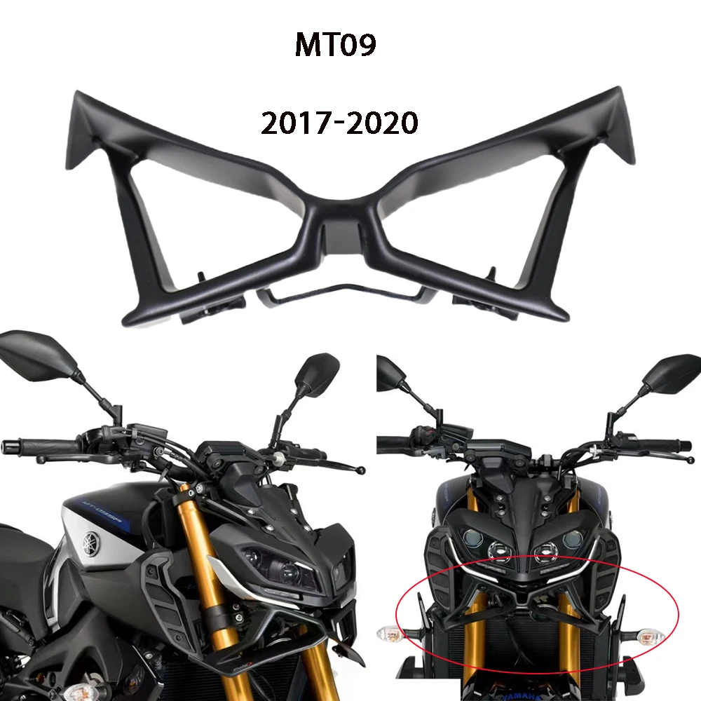 New Accessorie Front Downforce Spoilers mt09 MT09 SP Downforce naked frontal spoilers For YAMAHA MT 09 MT-09 2017 2018 2019 2020