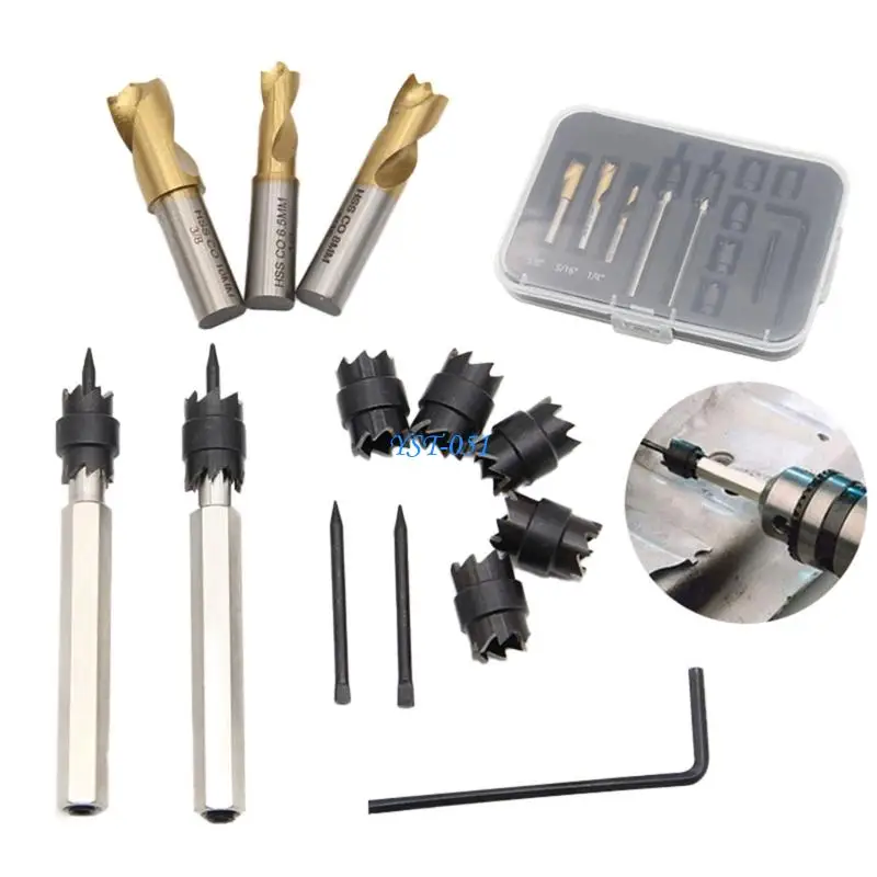 

E15A Industrial Grade 13pc Welding Burr Removal Bits Heat Resistant Metalworking Equipment