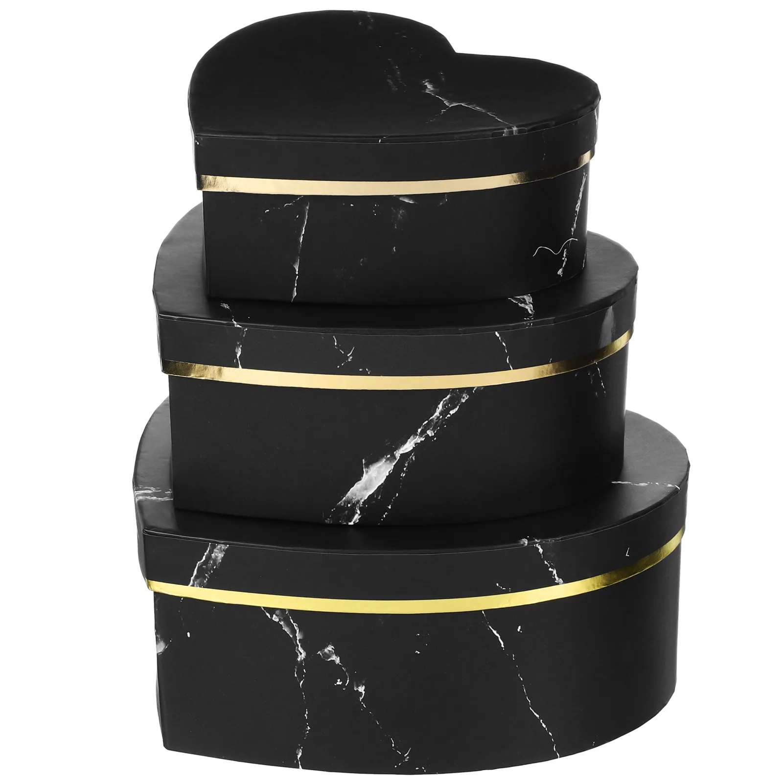 3Pcs Heart Shaped G…