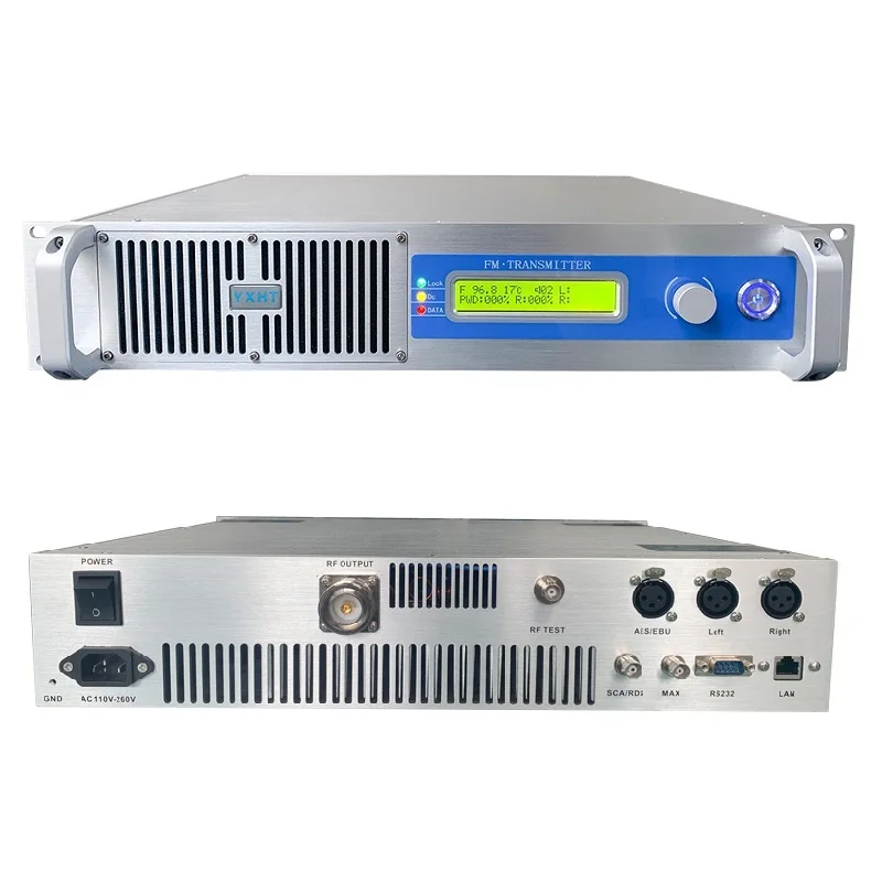 

[Factory] Warranty 6 Years- YXHT 1200watt 1.2kw Fm Radio Transmitter Broadcast Pll Fm Transmitter Stereo for Fm Radio Station