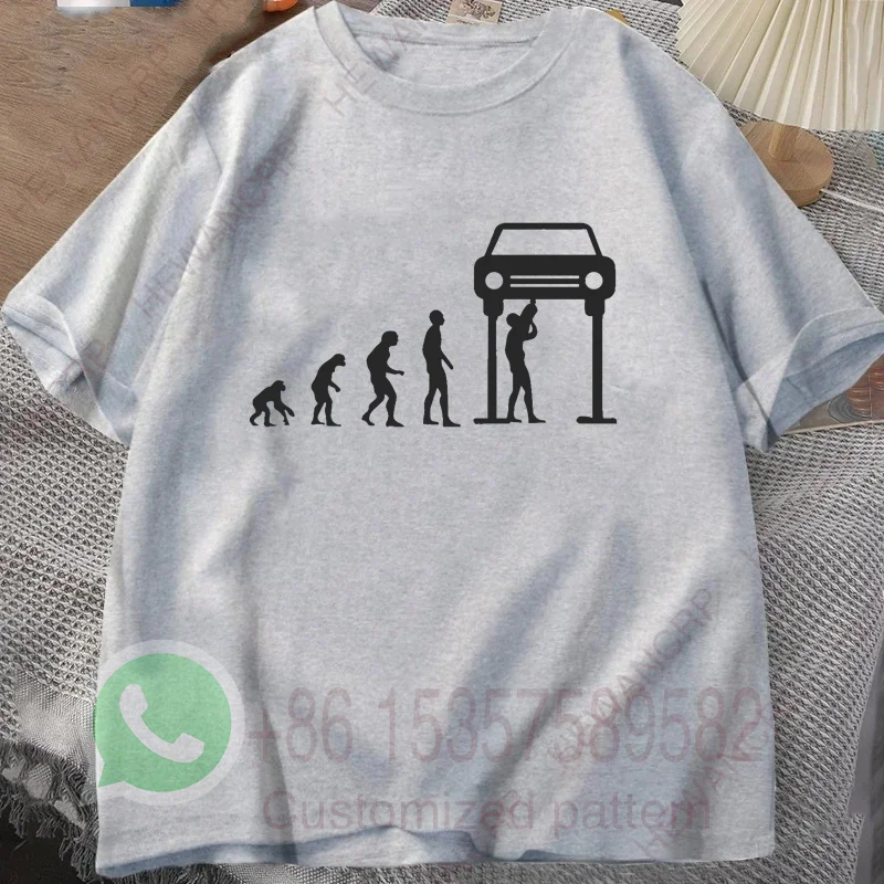Car Mechanic Evolution T-shirt - Men'S Fashion Evolution ulasan dan harga