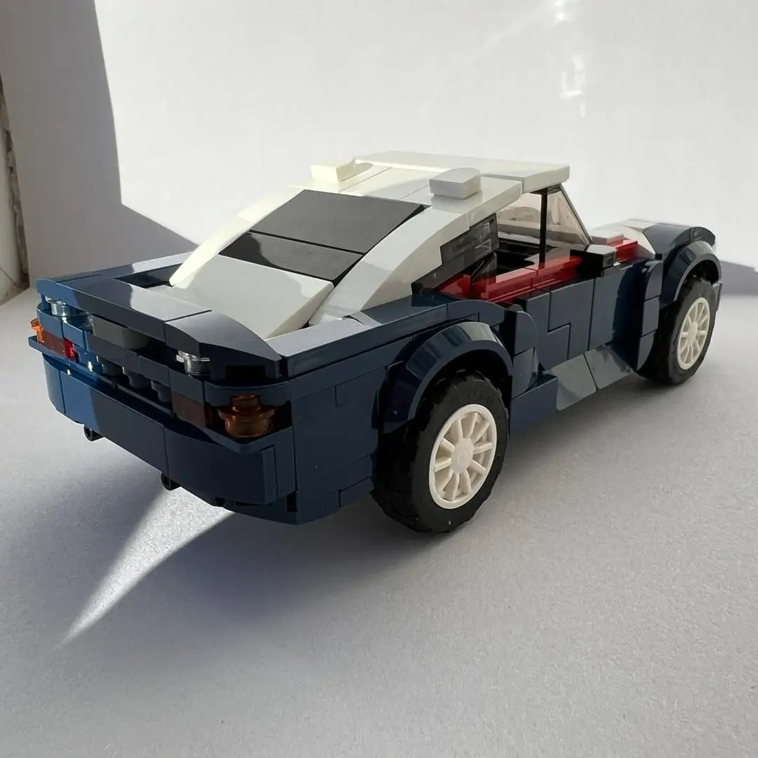 DIY Rally Racing MOC 1984 High-mobility off-road truck 959 Dakar Building Blocks Assembly Model Toy Brick Children Birthday Gift