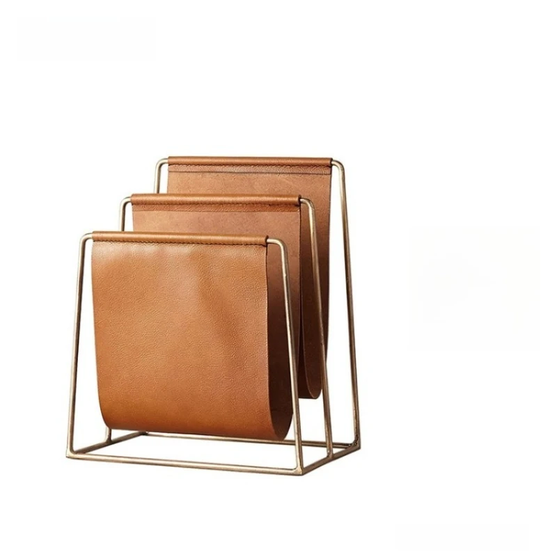 Nordic Minimalist Magazine Racks Vintage Office Magazine Racks Materials Durable Nice Office Furniture Das Magazin ZY40ZZJ