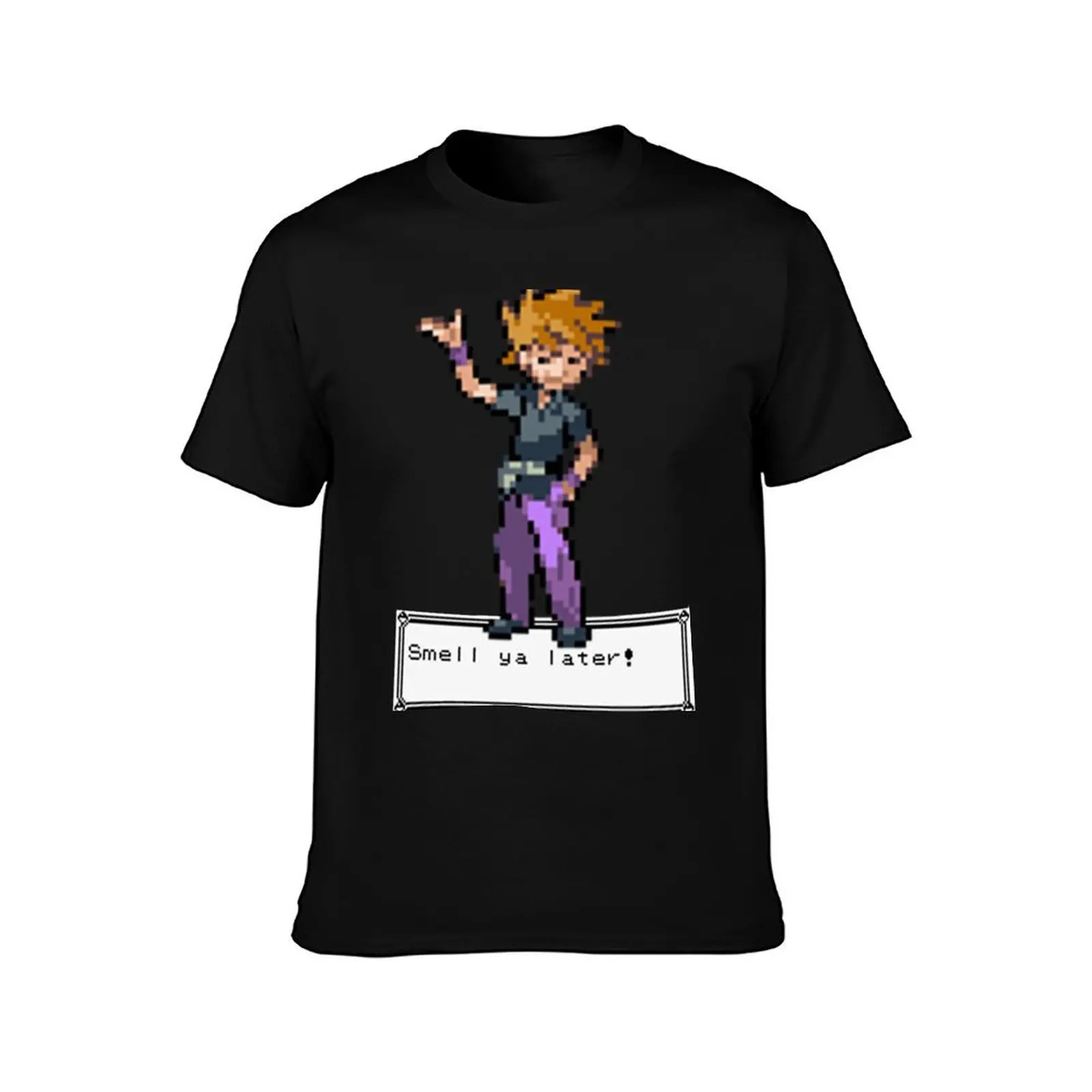 Smell ya later! T-Shirt Basic Casual Short Sleeve Cotton Shirt T-Shirt