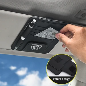 Card Card for Glasses by Car, Sunglasses Holder, Clip Visor, Peugeot 407, 508, 2008, 5008, 307, 308, 3008, 206, 207, 208, 107, 205 12 Main Sales Botao Glasses Peugeot 308 - №7