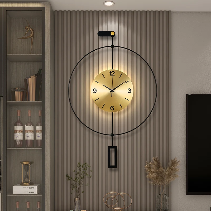

Minimalist Fashion Wall Clocks Digital Living Room Interior Kitchen Modern Wall Watch Design Creative Horloge Home Decoration