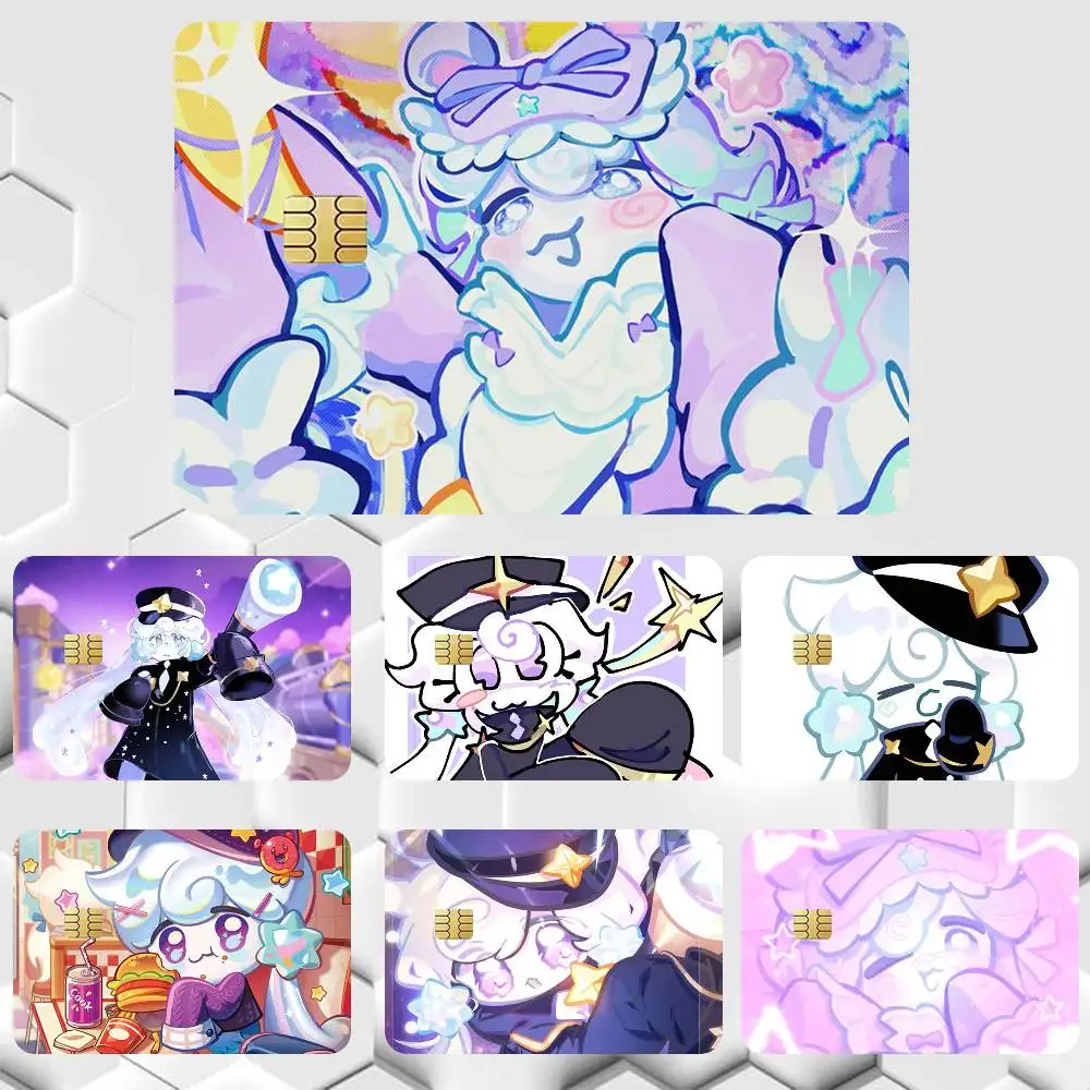 Milky way cookies Cute  Sticker Film Tape Skin for Credit Card Debit Card Waterproof Stickers